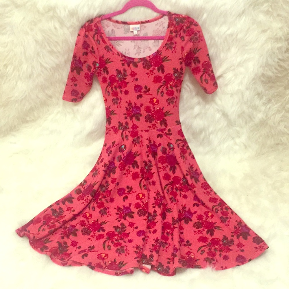 LuLaRoe floral Nicole dress